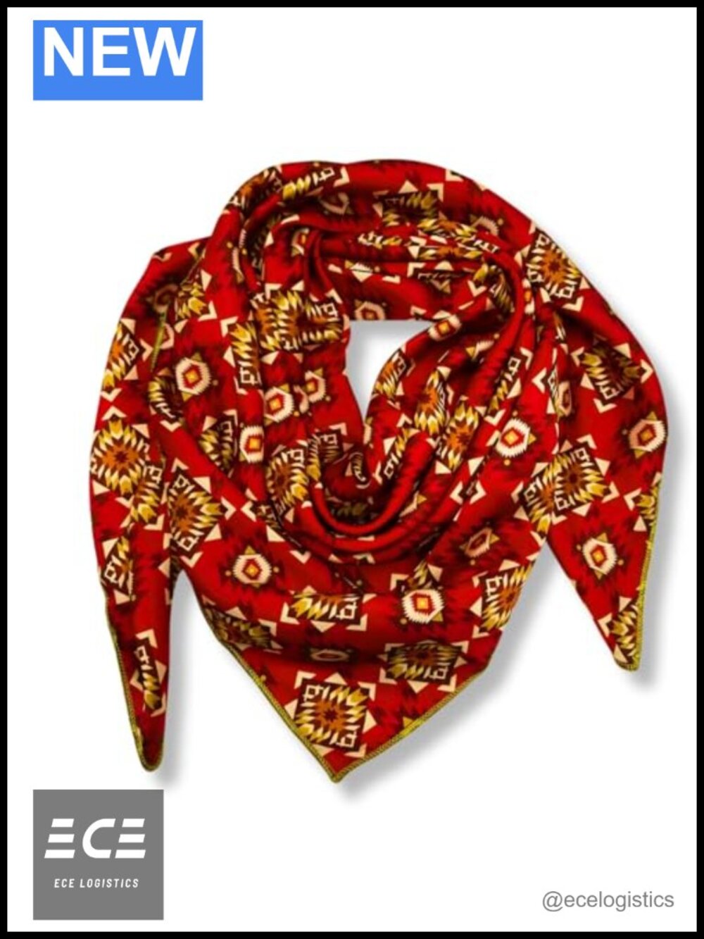 Silk Blend Wild Rag Scarf 36 inch Western Cowboy Bandana Neckerchief